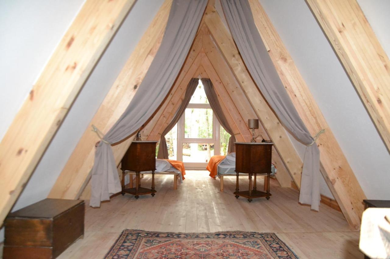 La Bulle Du Trappeur Villa Pondrome Ngoại thất bức ảnh